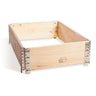 Casse in legno con collari parietali