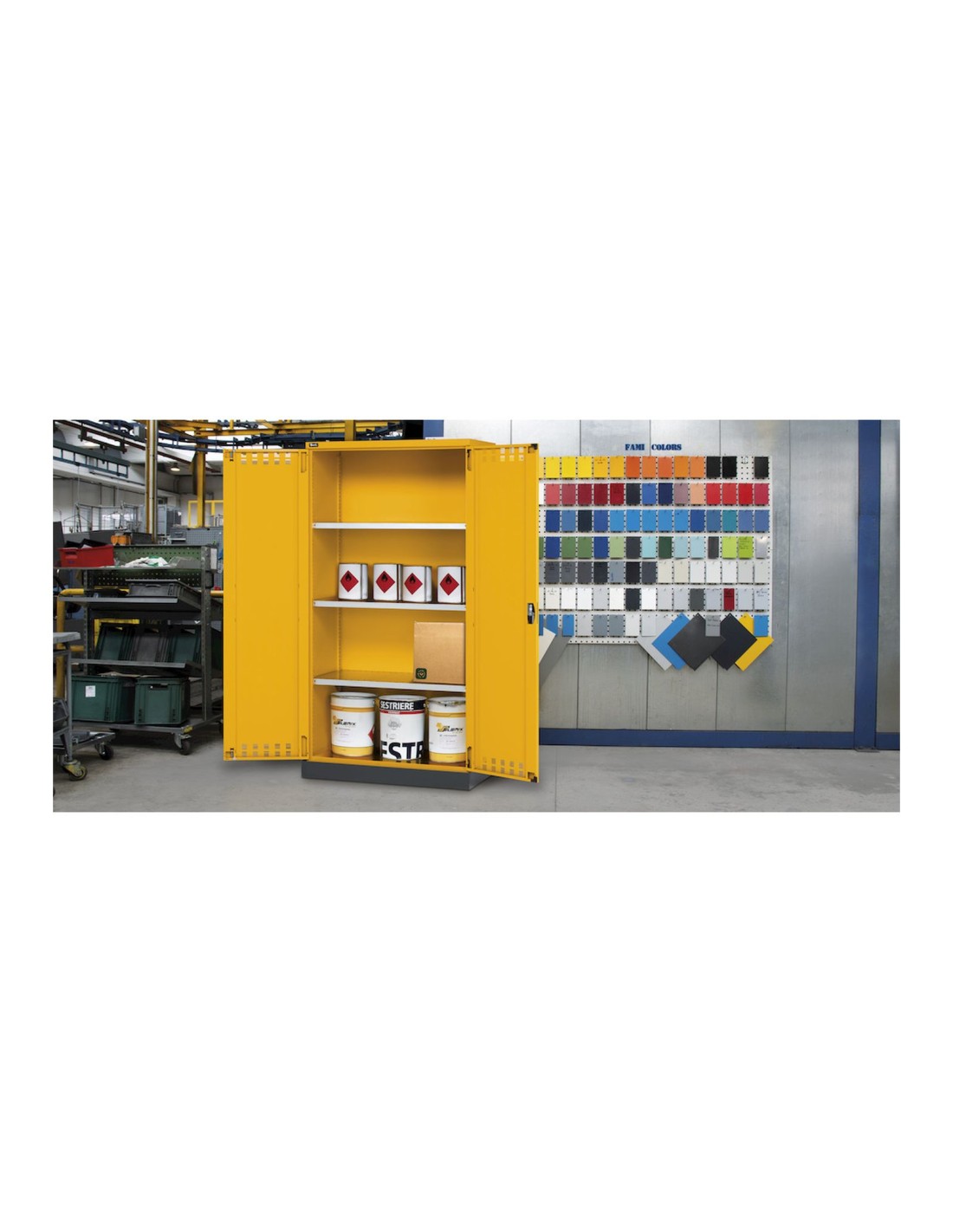 Armadi metallici per officina e armadi per magazzino