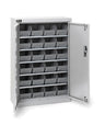 Armadio con porte a battente con 24 contenitori Picking Box Air