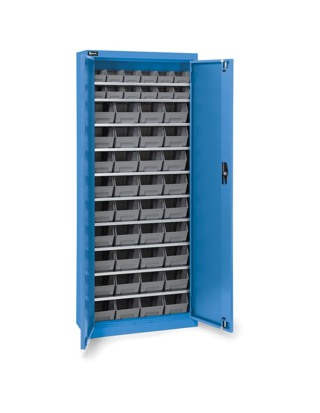 Armadio con porte a battente con 48 contenitori Picking Box Air