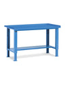Banchi da officina Work regolabili con piano in acciaio 2,5 mm