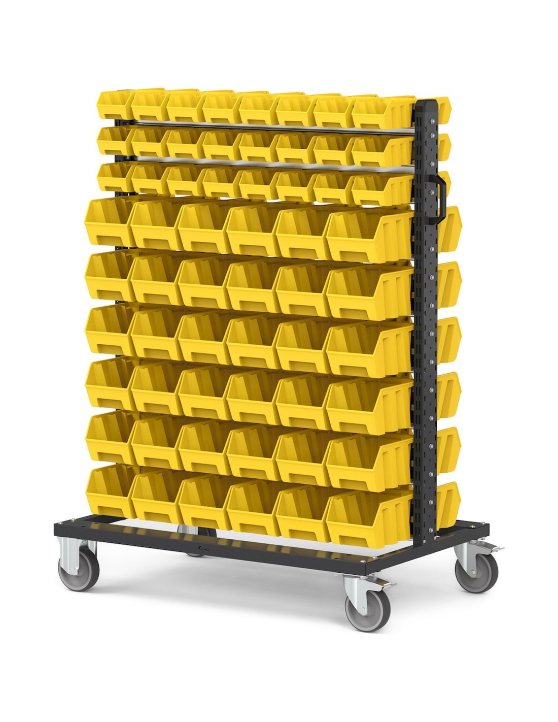 Carrelli portaminuterie Carrello con 120 Picking Box Air