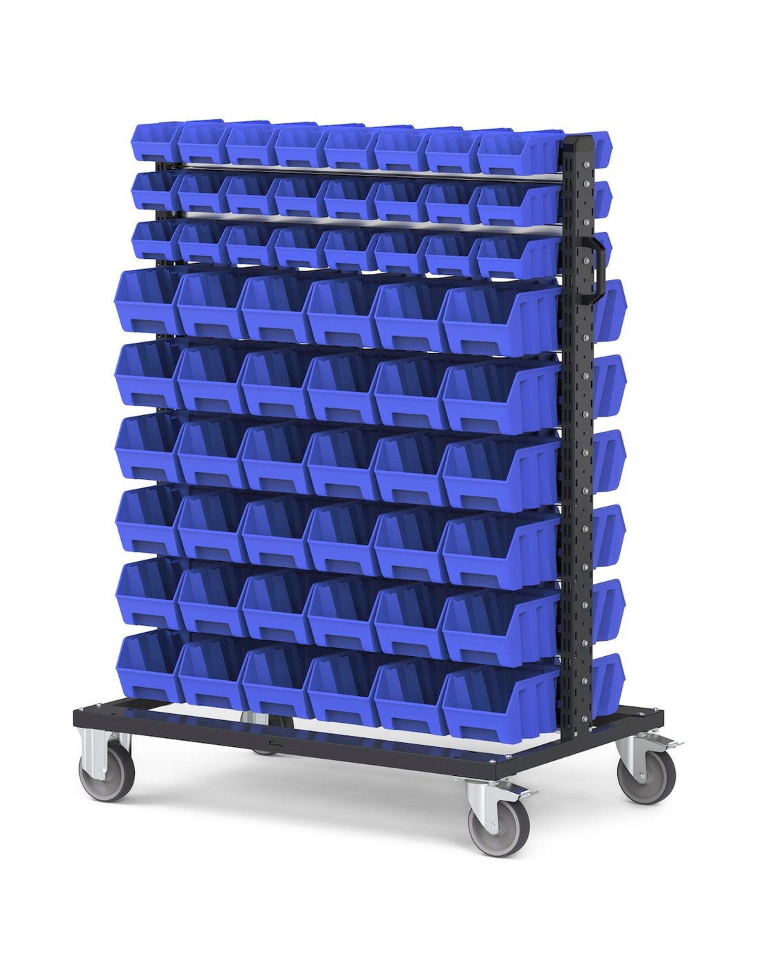 Carrelli portaminuterie Carrello con 120 Picking Box Air