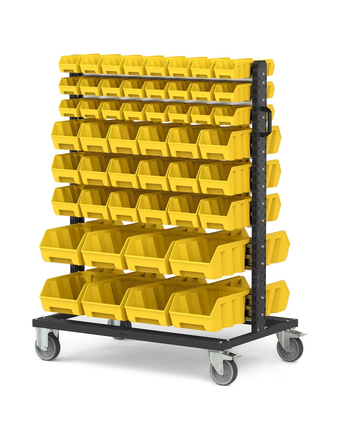 Carrelli portaminuterie Carrello con 100 Picking Box Air