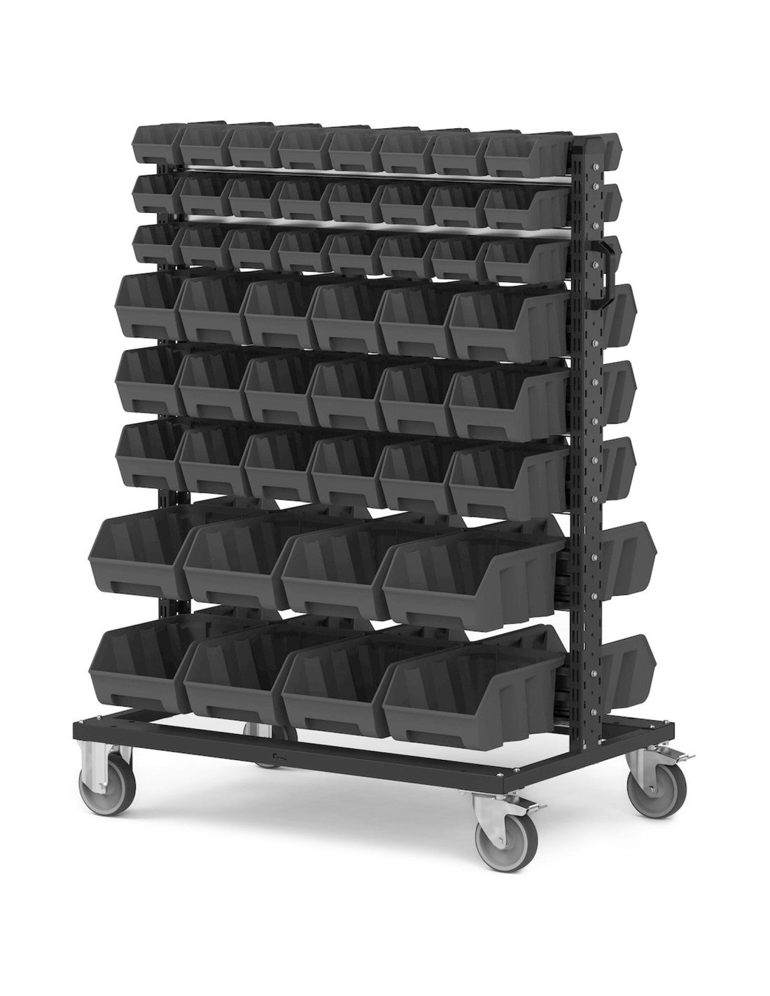 Carrelli portaminuterie Carrello con 100 Picking Box Air