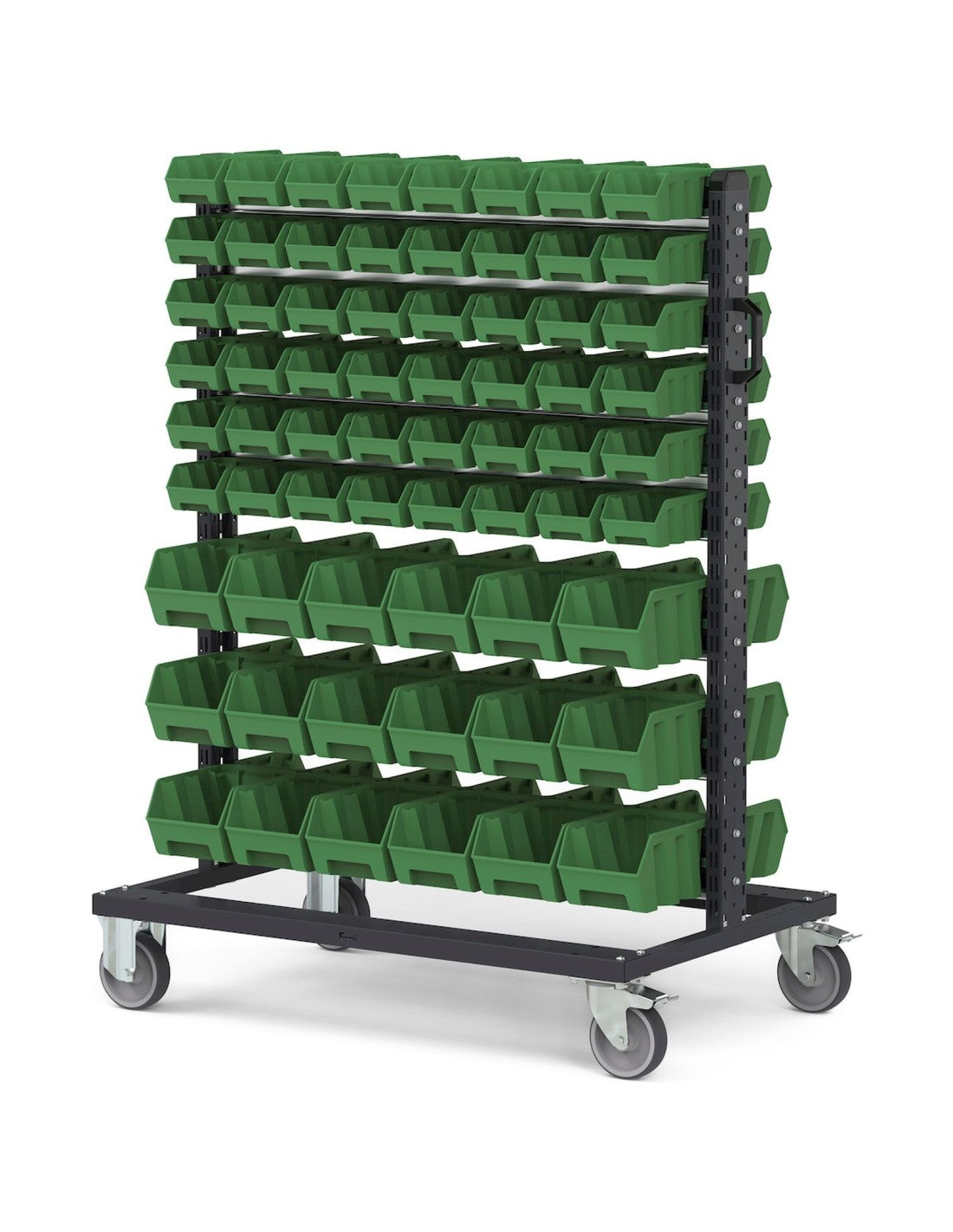 Carrelli portaminuterie Carrello con 132 Picking Box Air