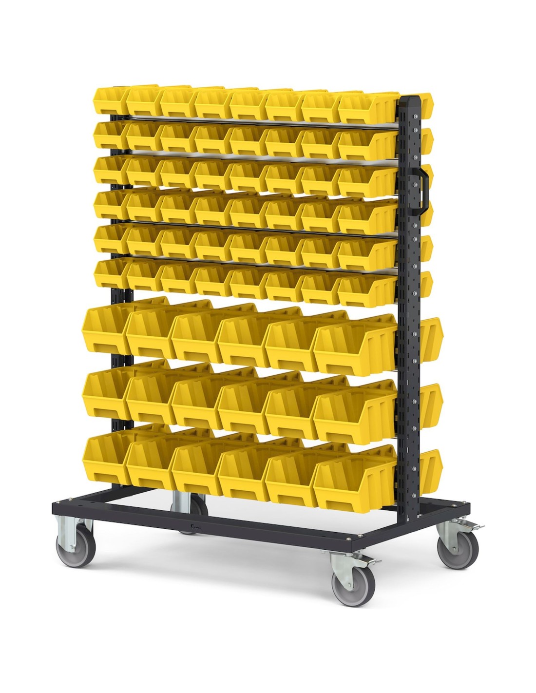 Carrelli portaminuterie Carrello con 132 Picking Box Air
