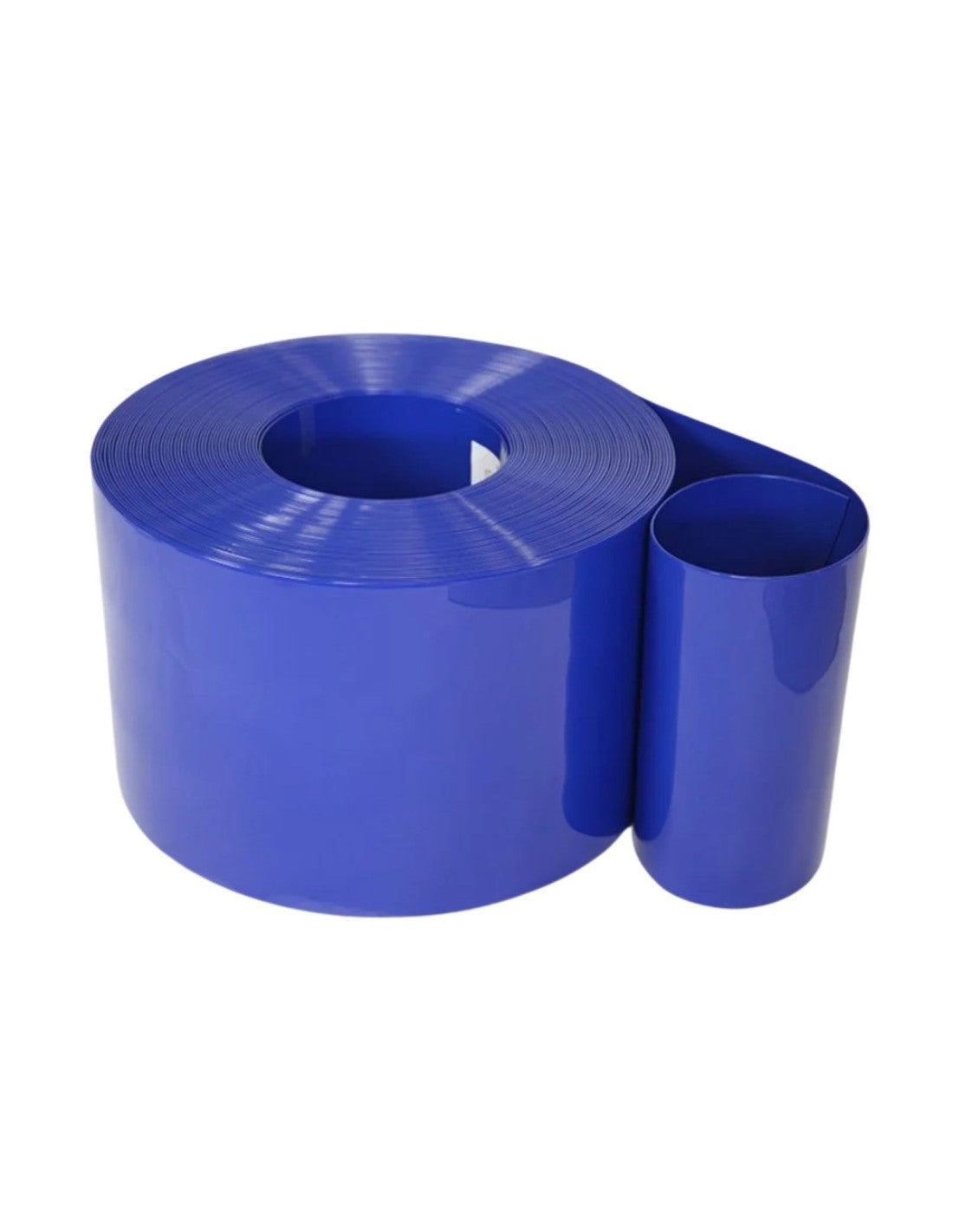 Bobine PVC 200x2 mm trasparente, rosso trasparente, polar, bobina da 50 metri