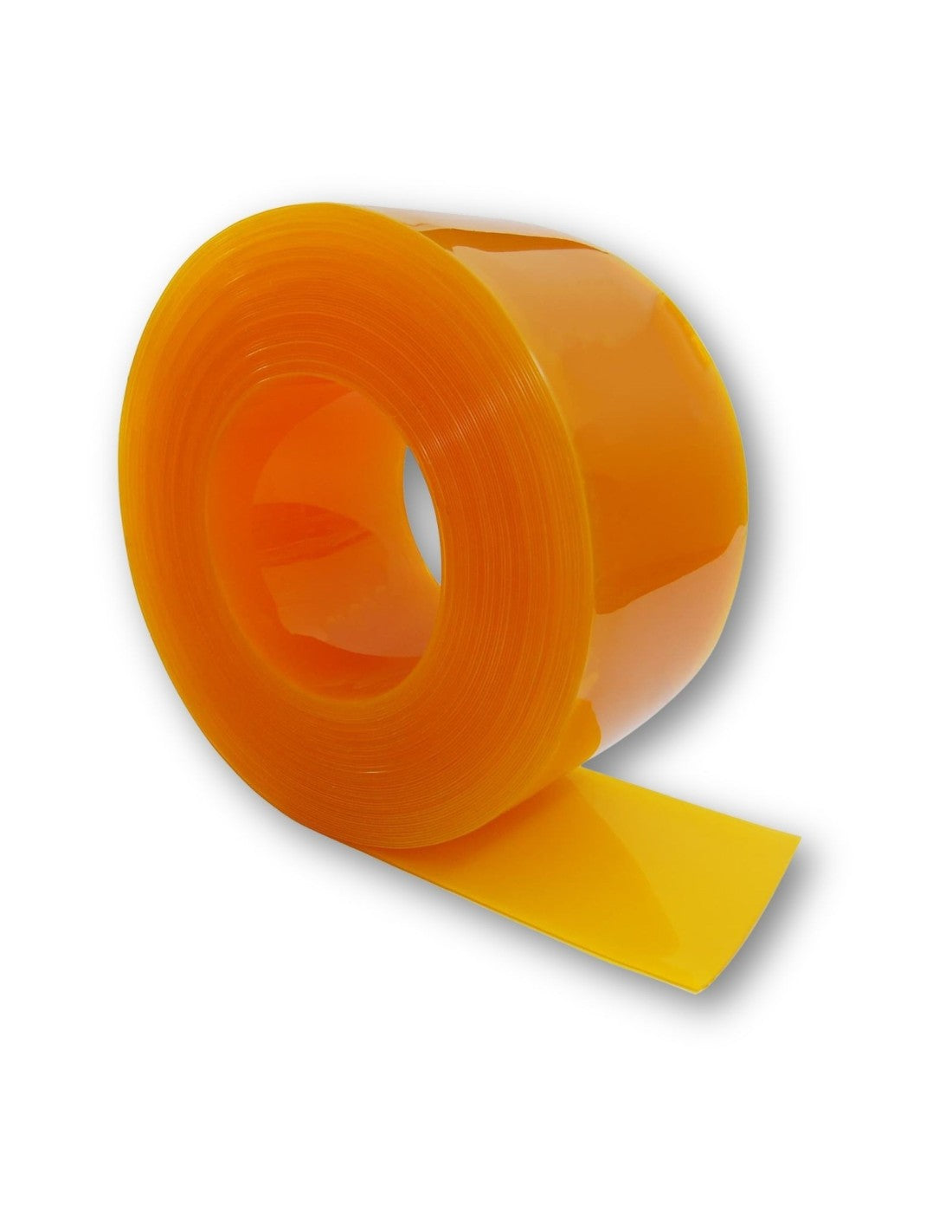 Bobine PVC 200x2 mm trasparente, rosso trasparente, polar, bobina da 50 metri