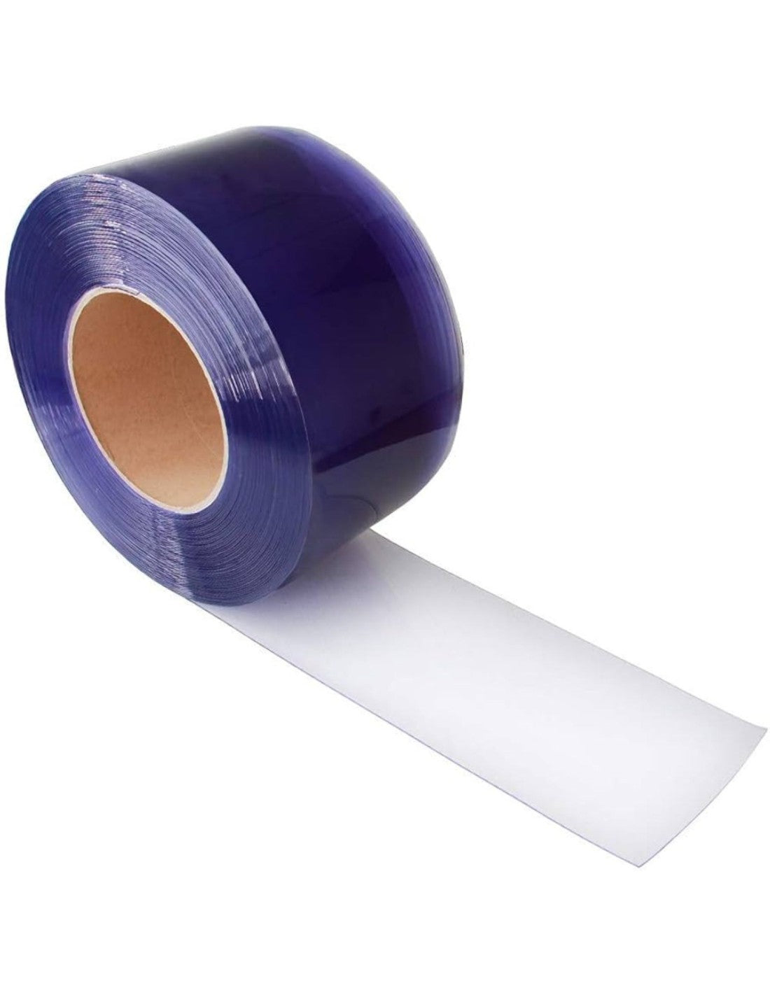 Bobine PVC 300x3 mm trasparente, bobina da 50 metri