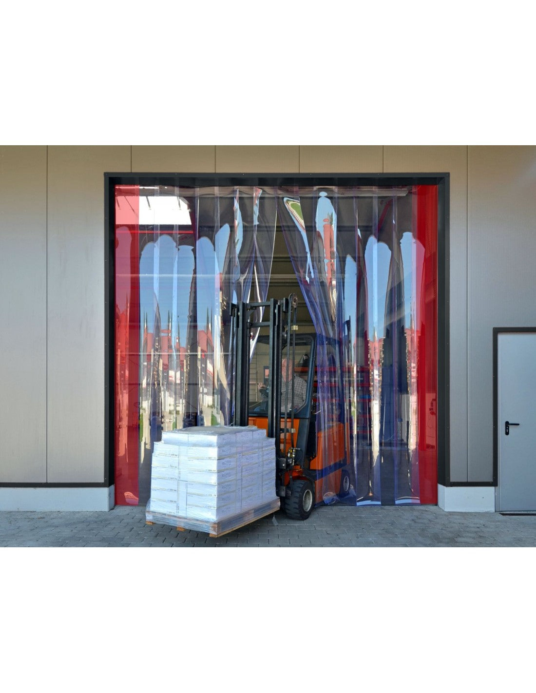 Bobine PVC 400x4 mm trasparente, bobina da 50 metri
