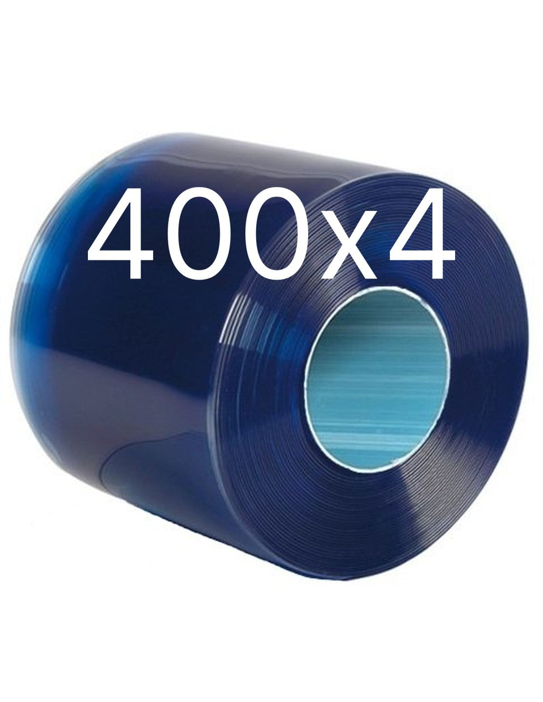 Bobine PVC 400x4 mm trasparente, bobina da 50 metri