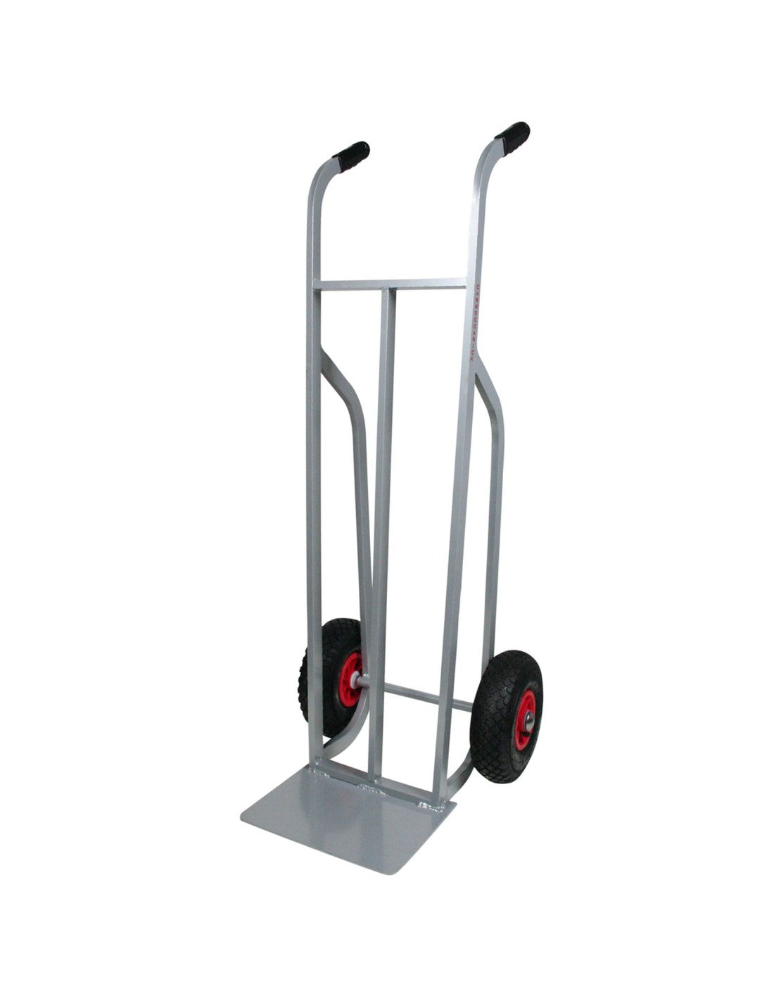 Carrello in alluminio con ruote pneumatiche