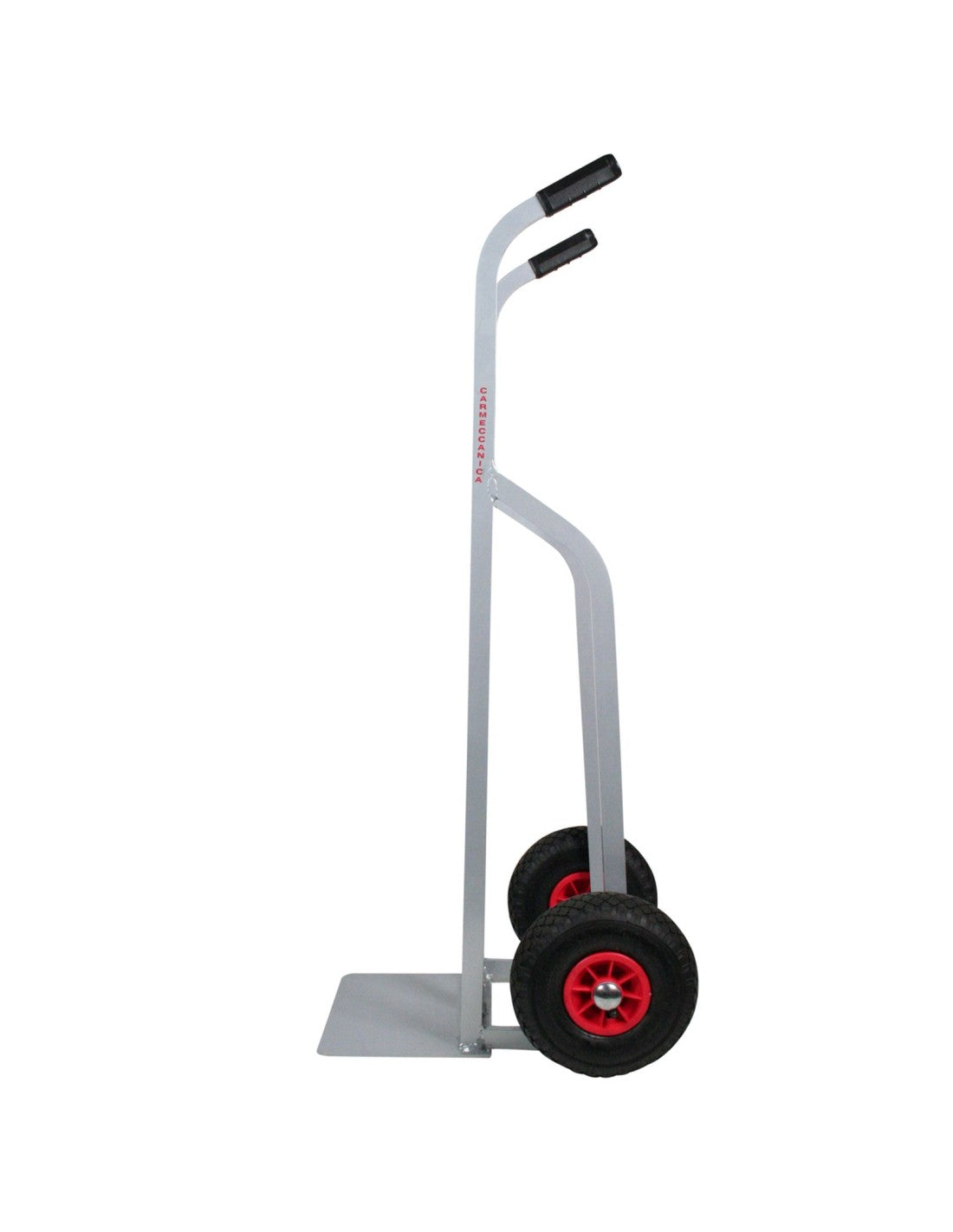 Carrello in alluminio con ruote pneumatiche