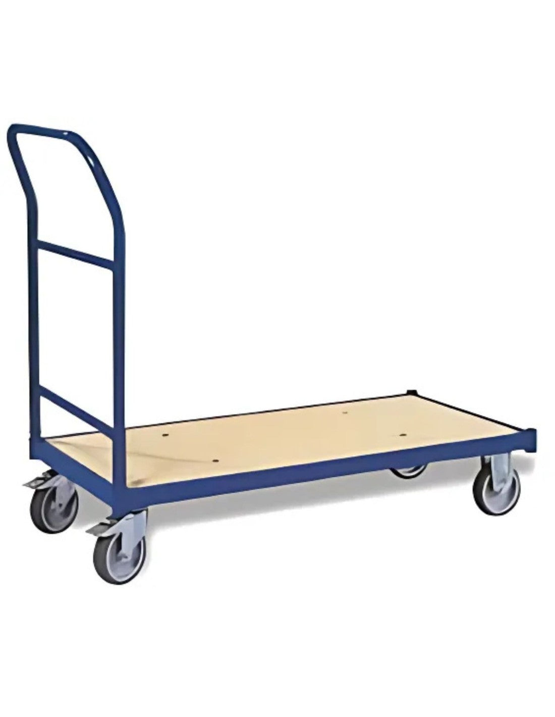 Carrello pianale in legno