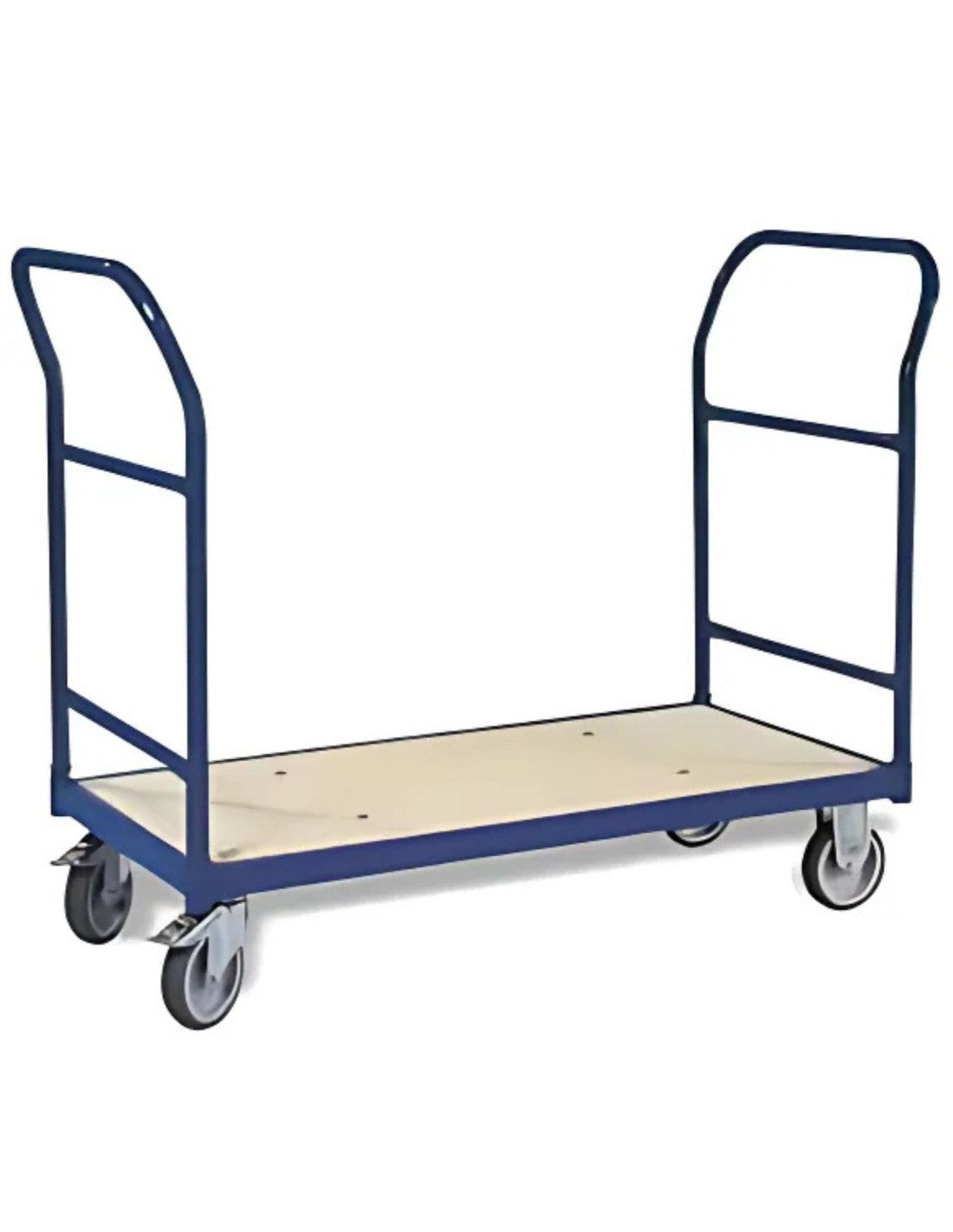 Carrello pianale in legno