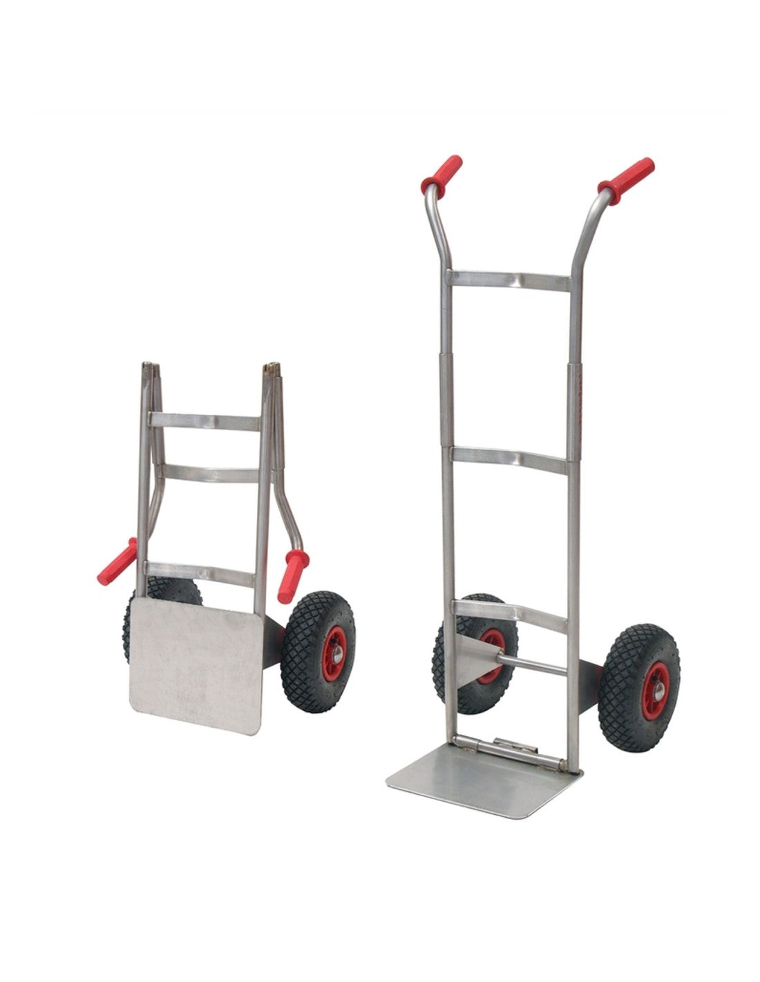 Carrello pieghevole inox