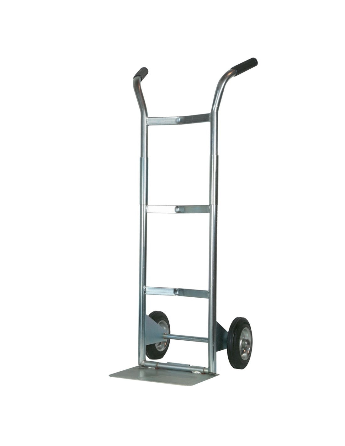 Carrello pieghevole zincato ruote in gomma