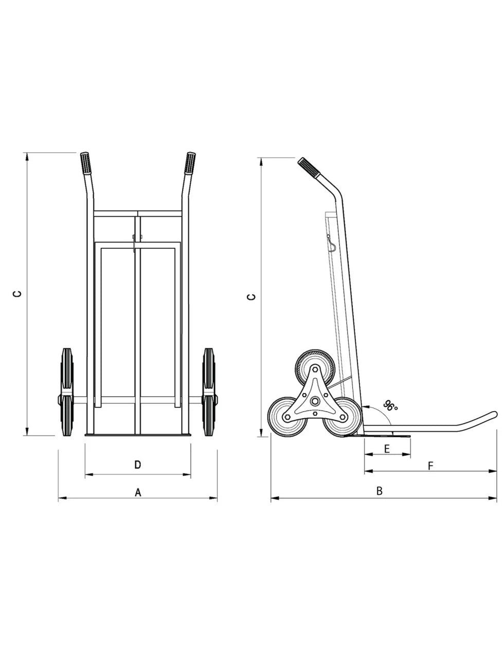Carrello Saliscale