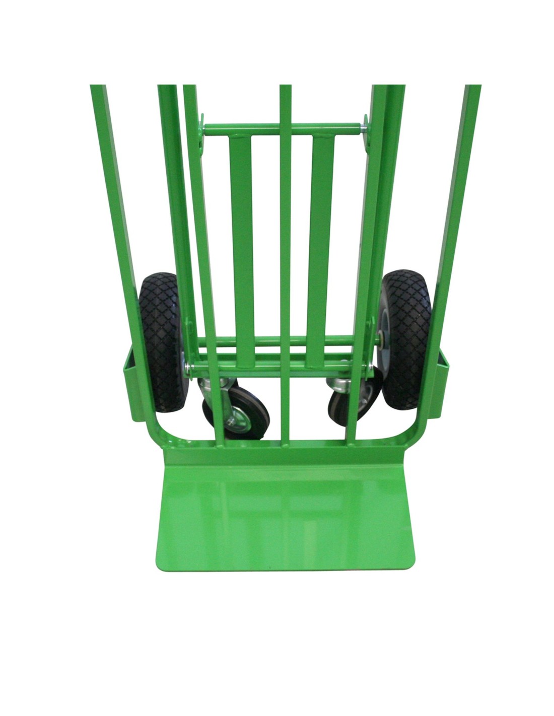 Carrello Trasformabile con 2 ruote Antiforatura e 2 in gomma piena