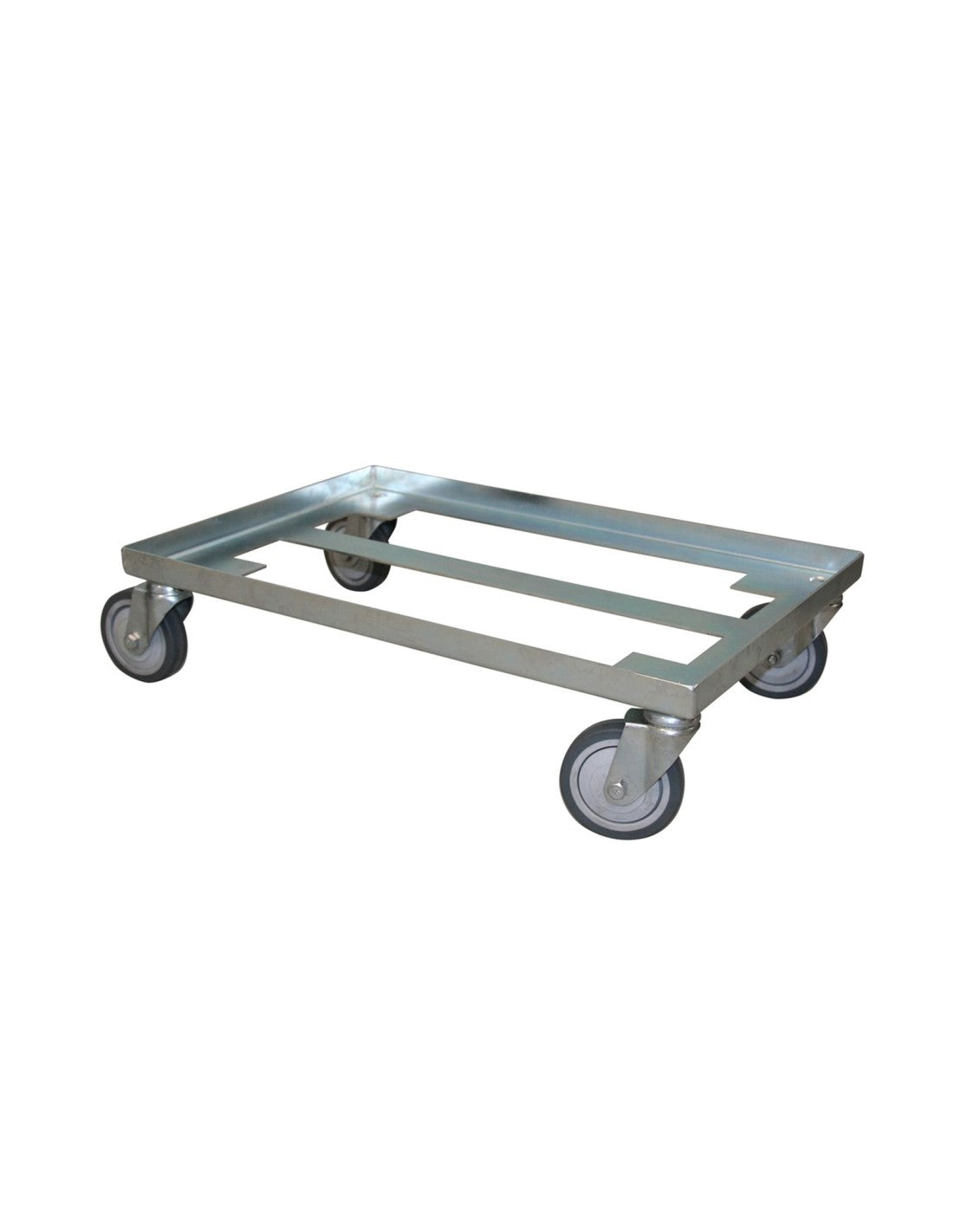 Carrello Zincato Lean Production per Trasporto Contenitori Norma Europa