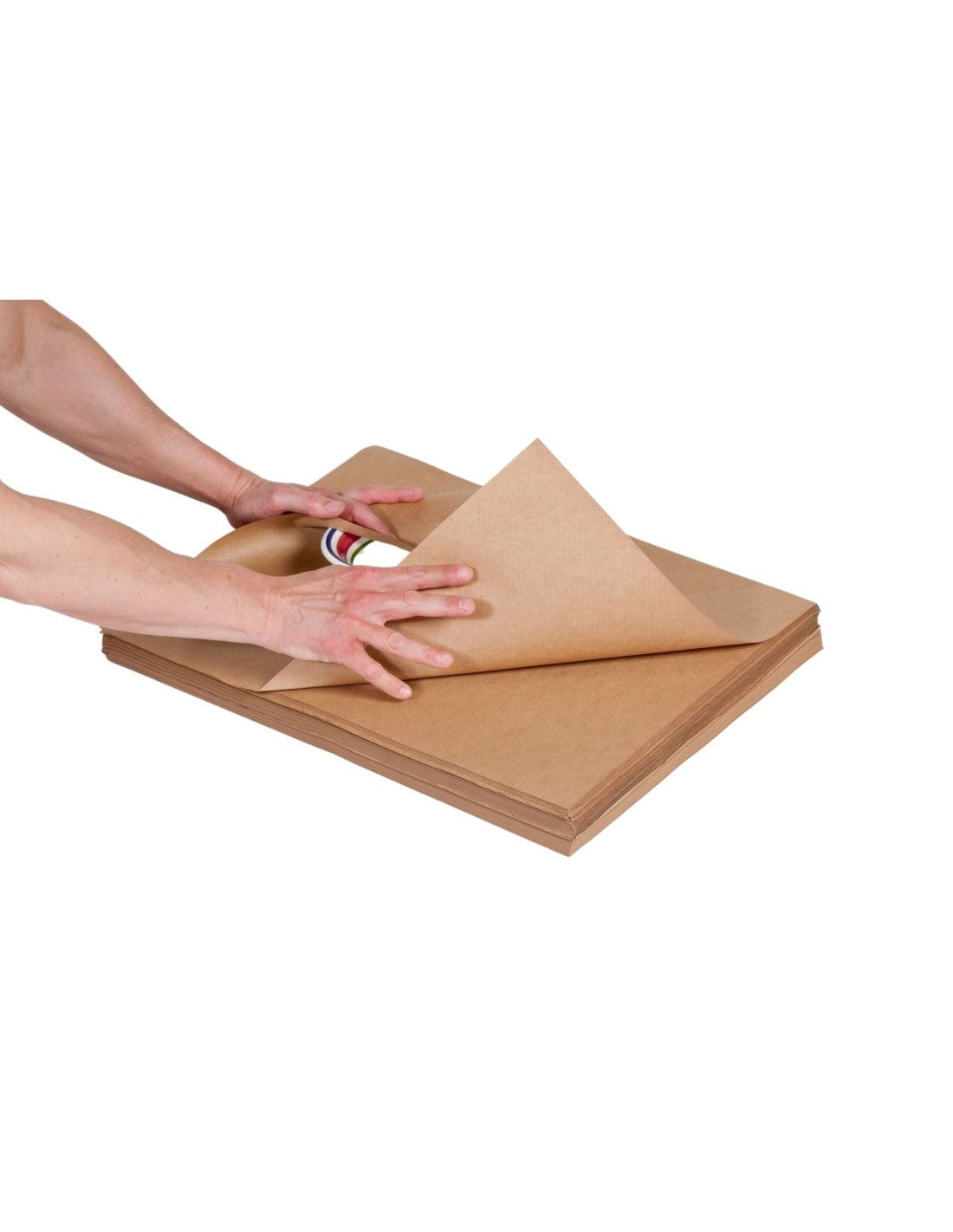 Carta kraft avana in fogli per imballaggio