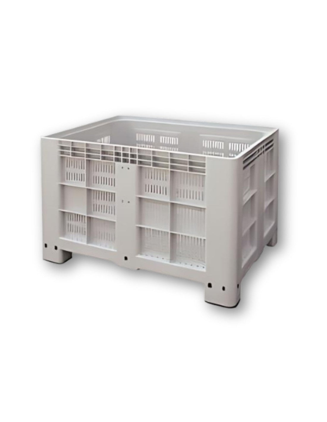 Cassoni bins per olive forato 80x120 cm, contenitori in plastica per olive