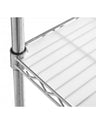 Copripiano in plastica per mensole cromate 2mm