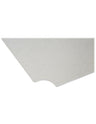 Copripiano in plastica per mensole cromate 2mm