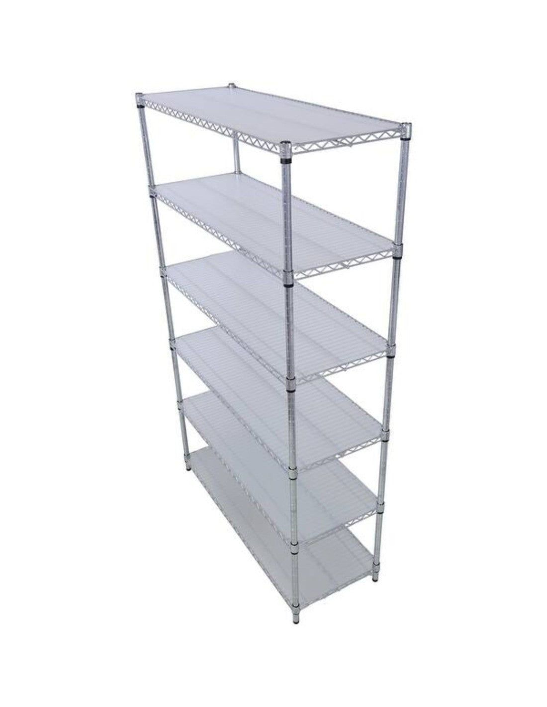 Copripiano in plastica per mensole cromate 2mm