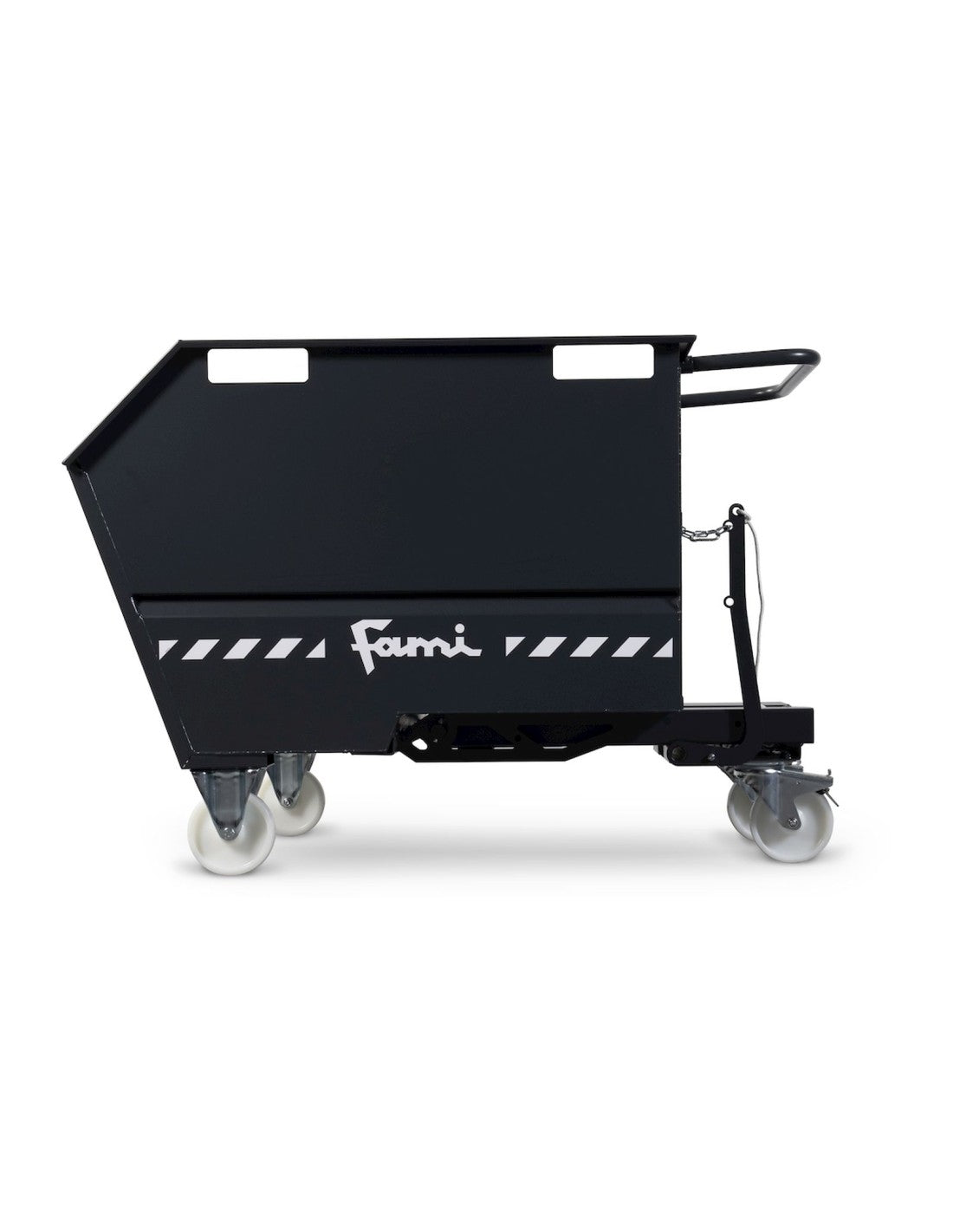 Benna portarottami ribaltabile capacità 750 L