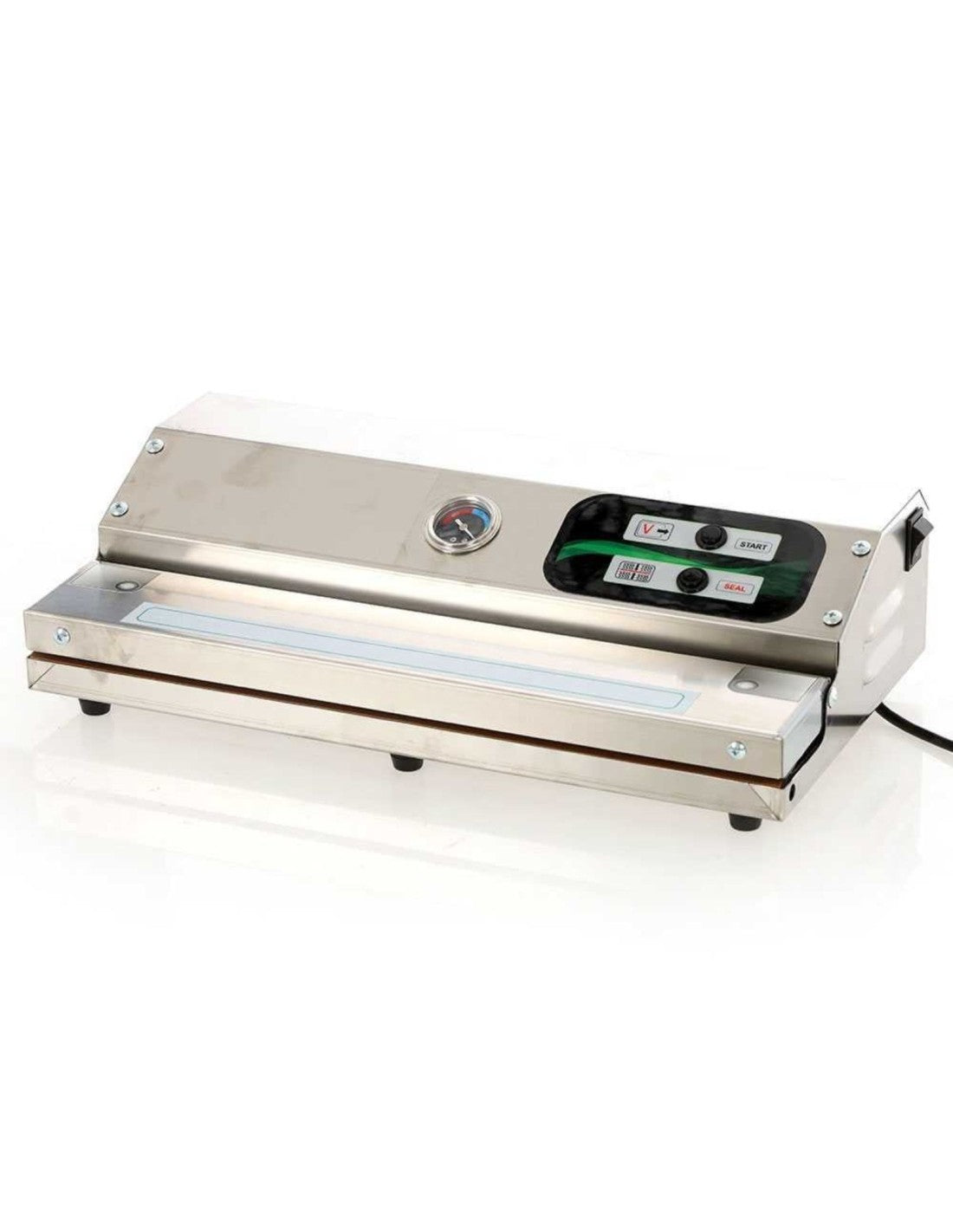 Macchina sottovuoto BIG Euro 460 INOX +vuotometro - Barra saldante 47cm