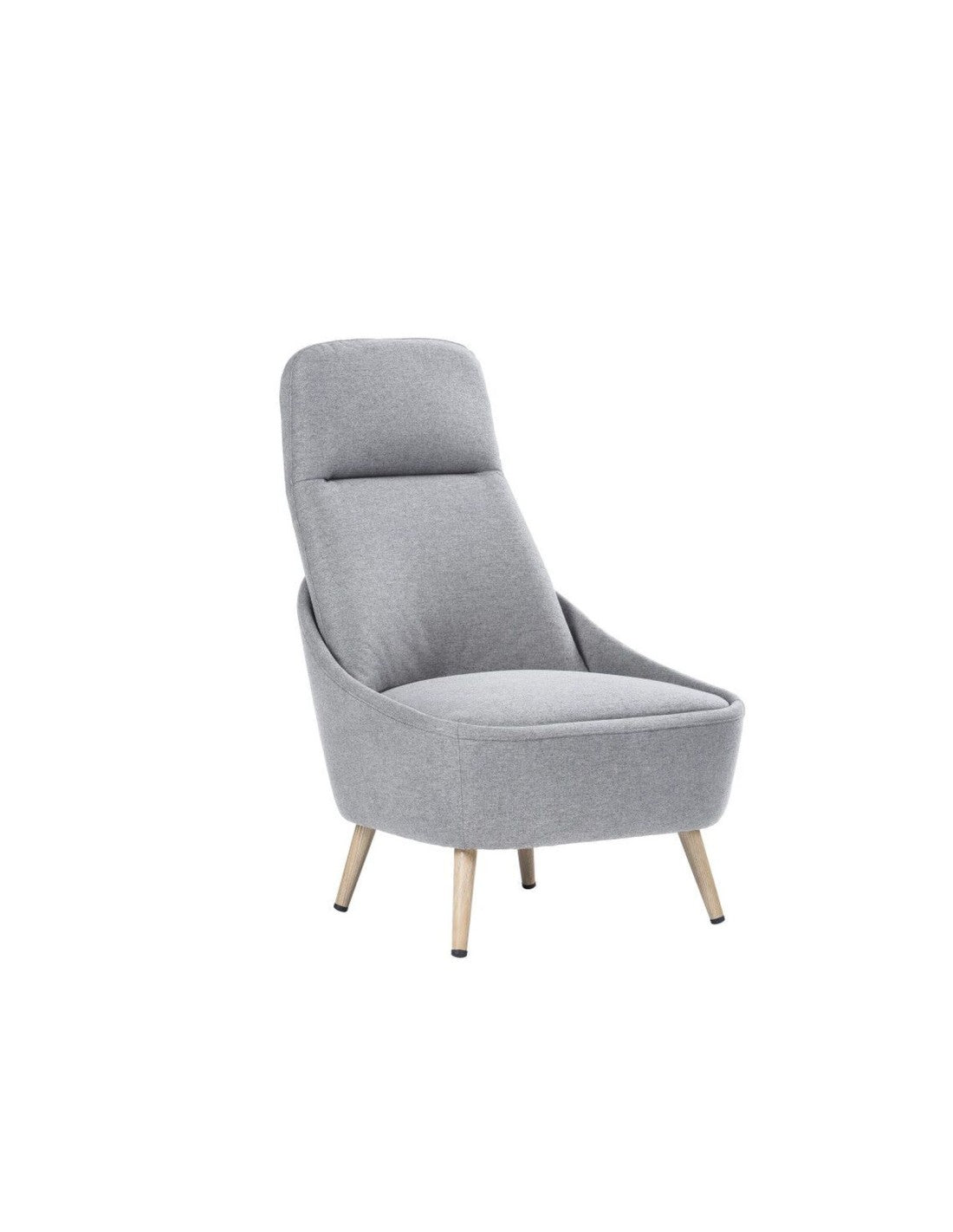 Memphis
Poltrona rivestita in tessuto, grigio scuro