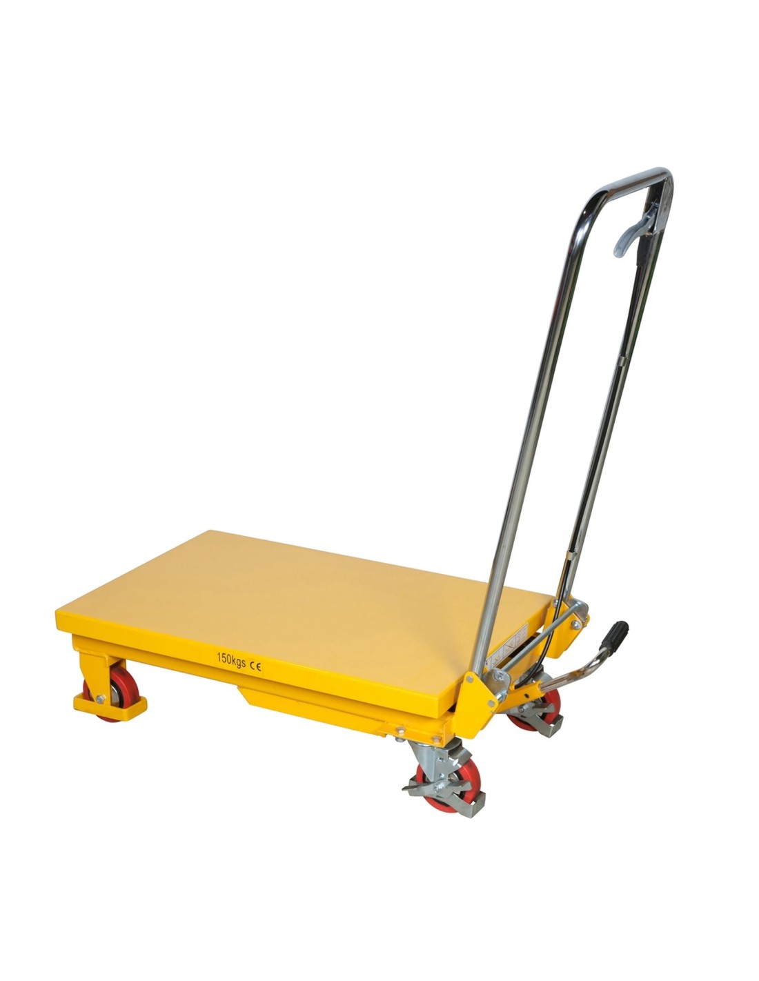 Piattaforma elevatrice carrellata 150 Kg