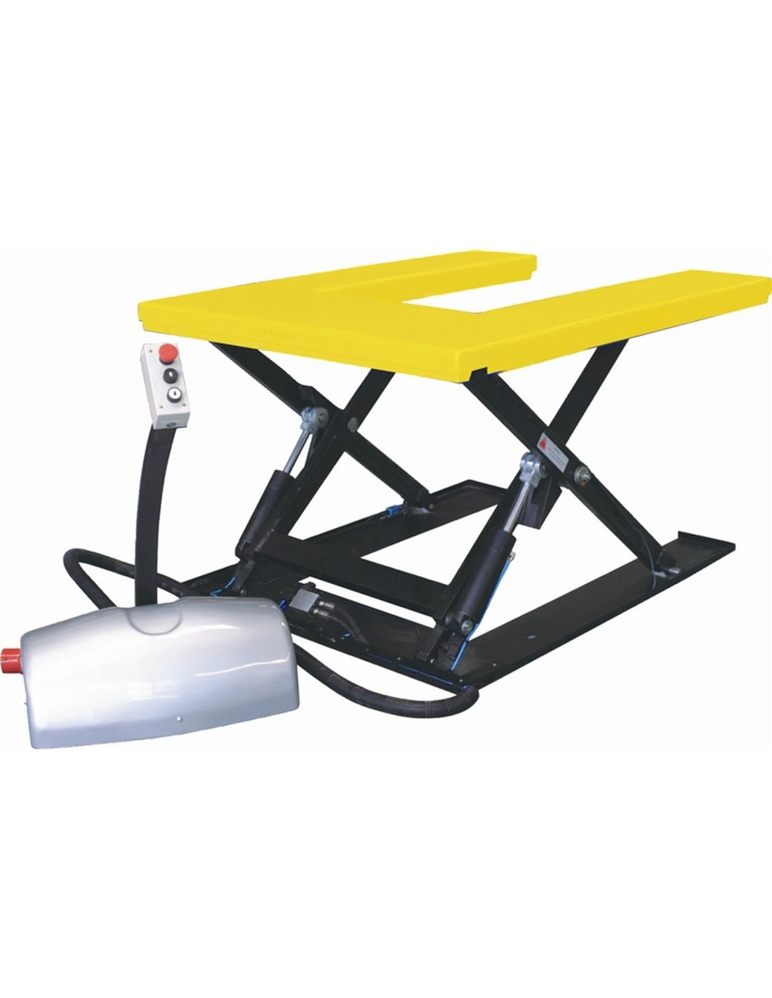 Piattaforma U extrabassa per sollevamento pallets