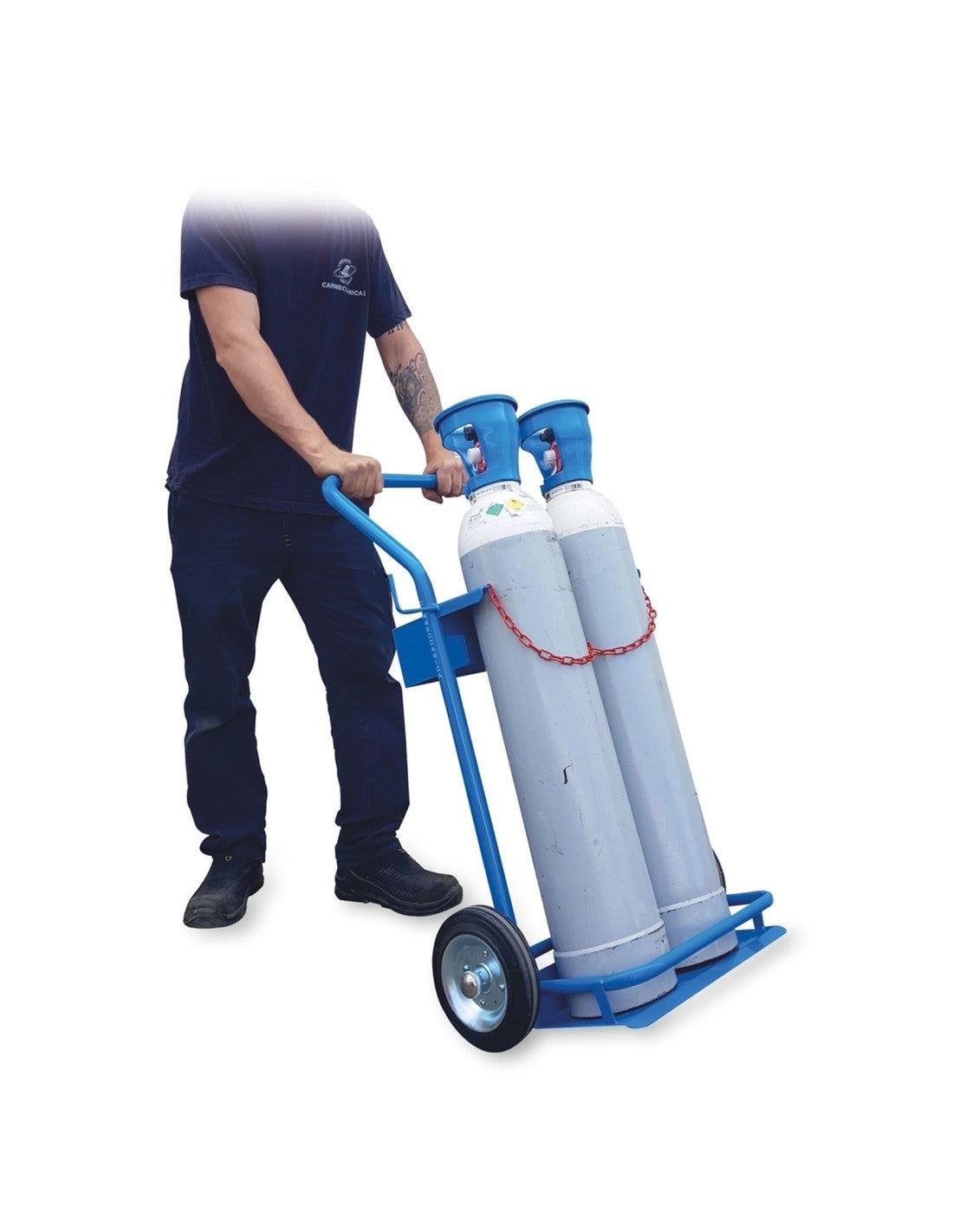 Portabombole biposto con cassetta lt.14