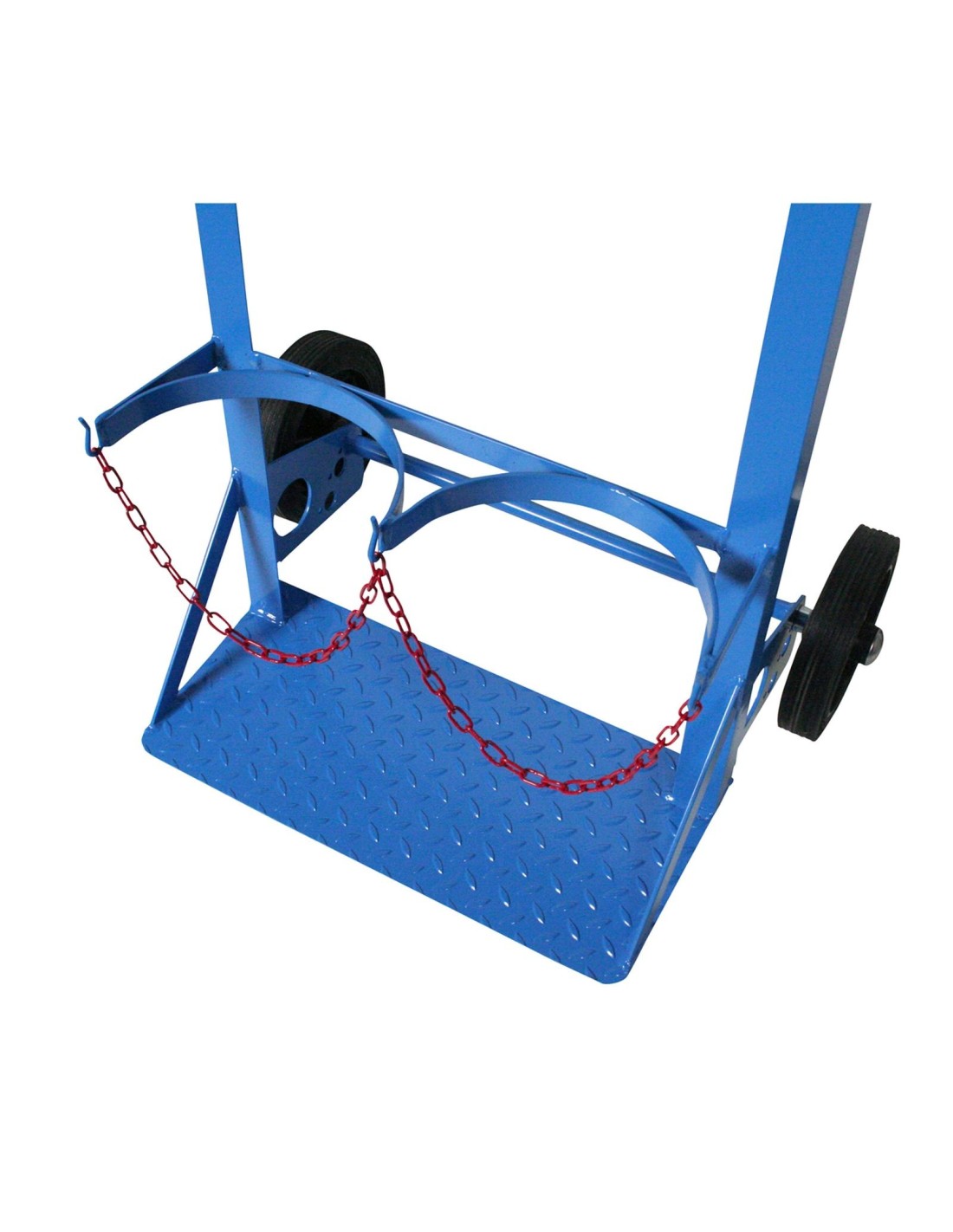 Portabombole biposto con cassetta lt.40/50 ruote gommate