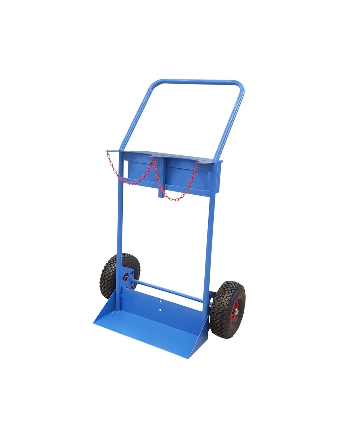 Portabombole biposto lt.40/50 con Ruote Pneumatiche e maniglione