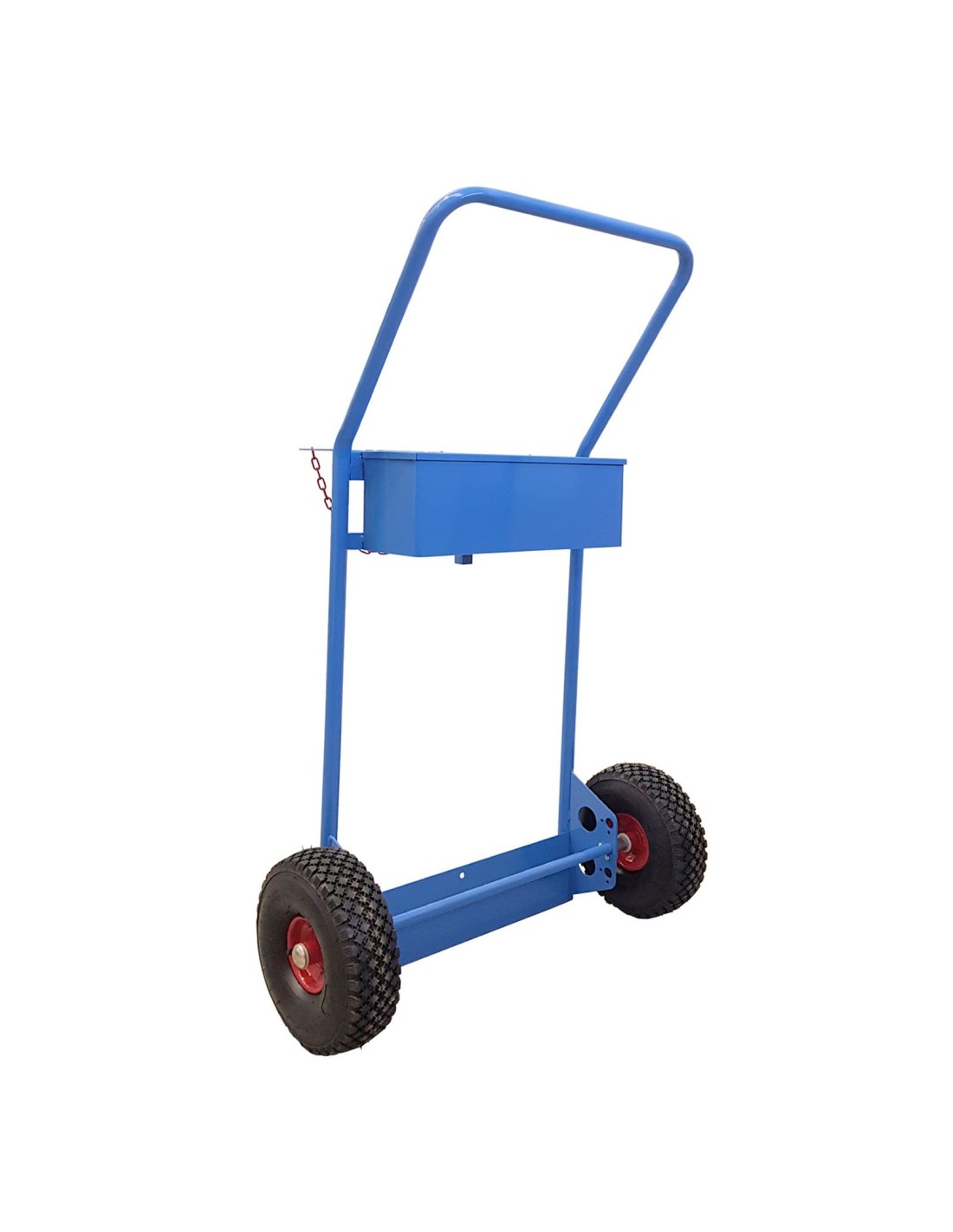 Portabombole biposto lt.40/50 con Ruote Pneumatiche e maniglione