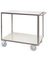 Portatutto Grande a 2 Piani in acciaio inox AISI 304