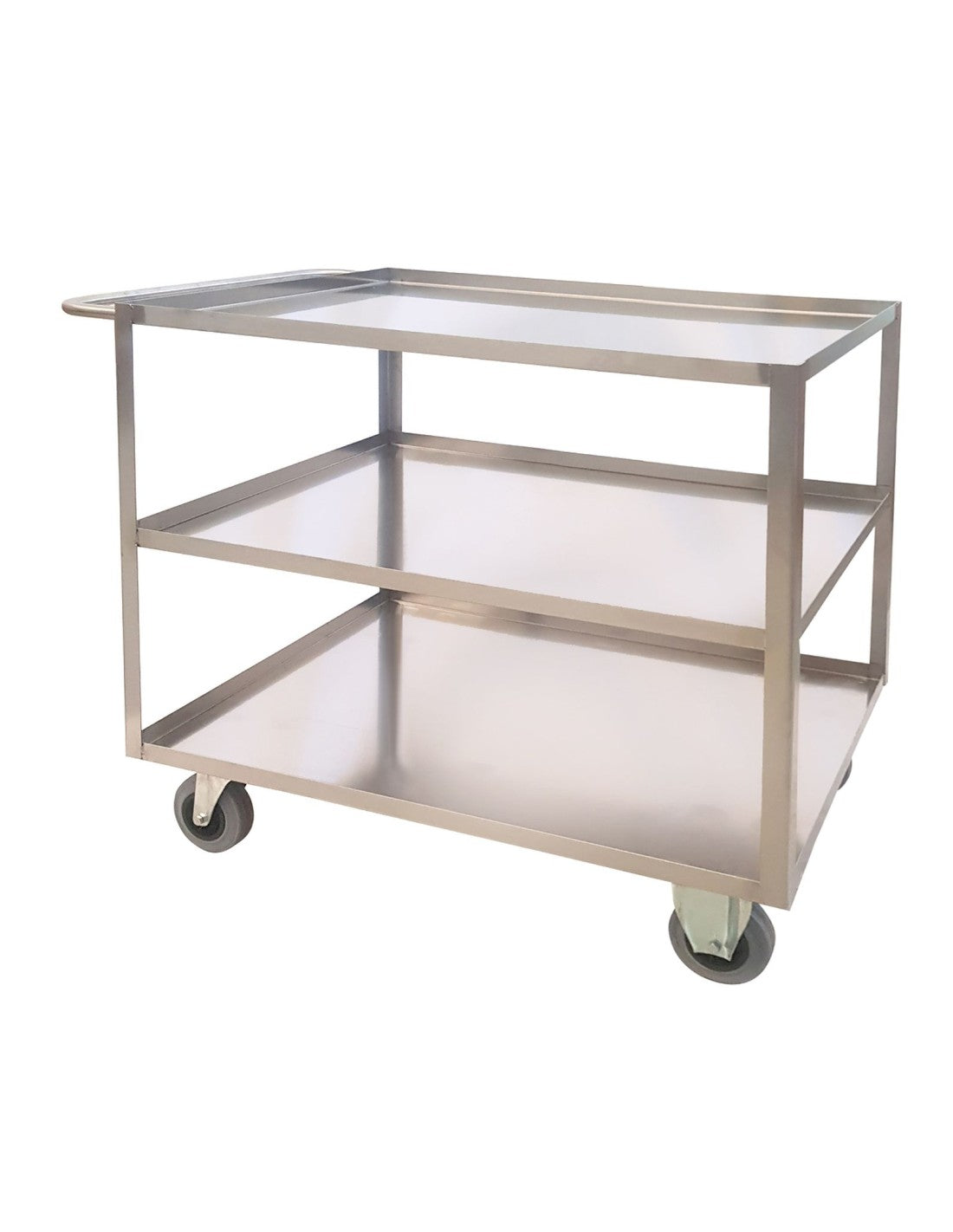 Portatutto Medio a 3 piani in Acciaio Inox