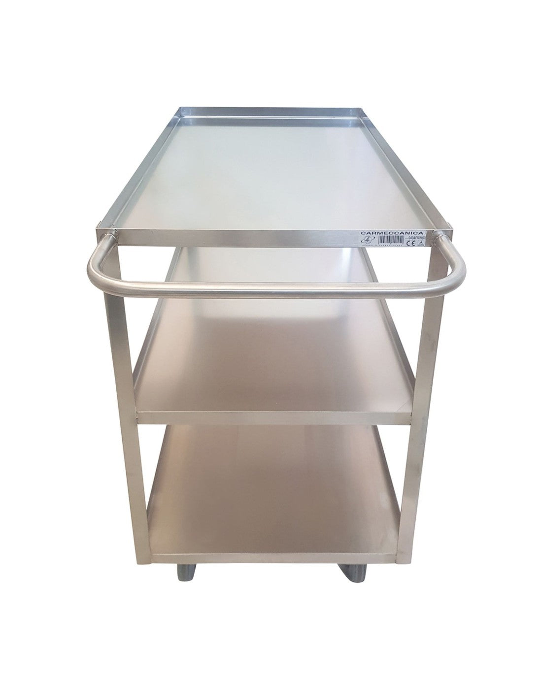 Portatutto Medio a 3 piani in Acciaio Inox