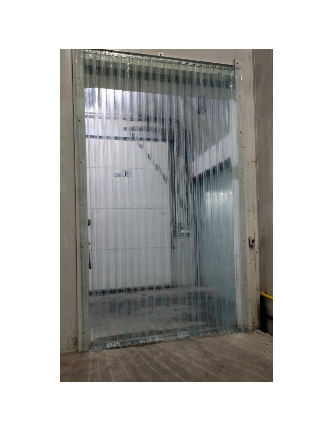 Produzione porte a strisce in pvc su misura per celle frigo Polar