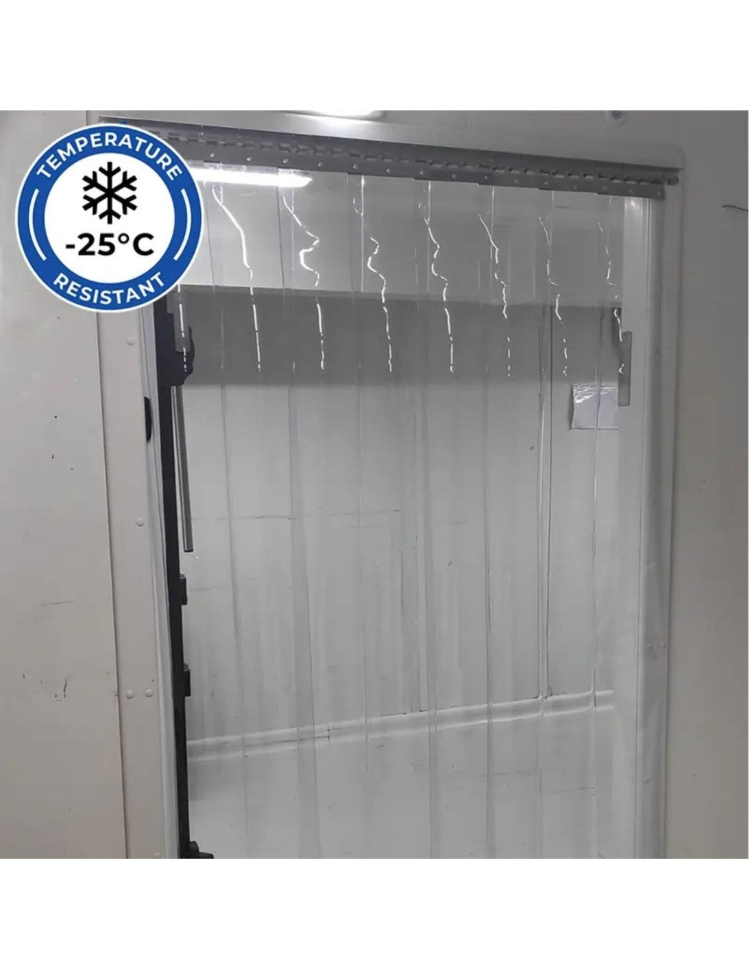 Produzione porte a strisce in pvc su misura per celle frigo Polar