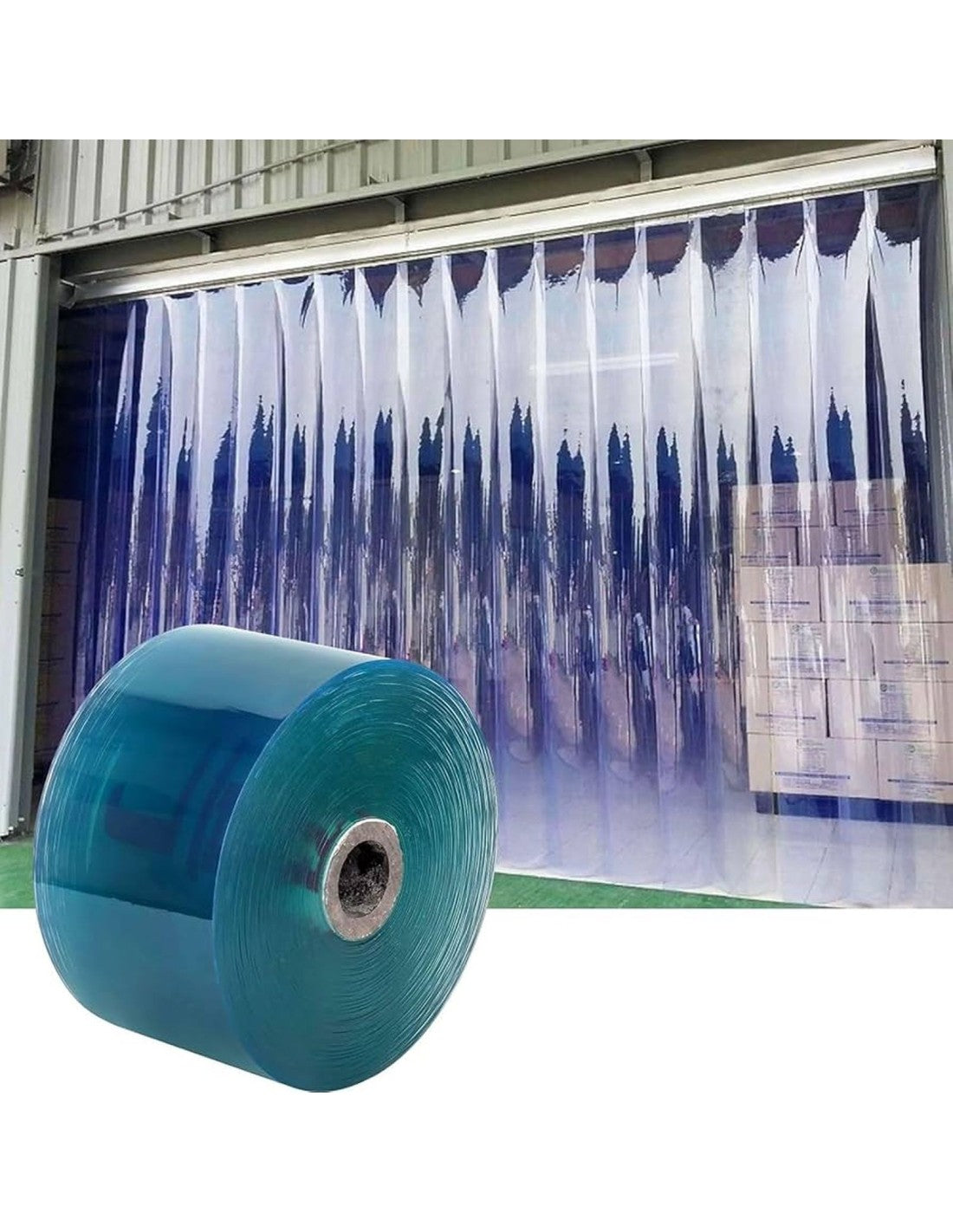Porte a strisce in pvc personalizzate, produzione su misura