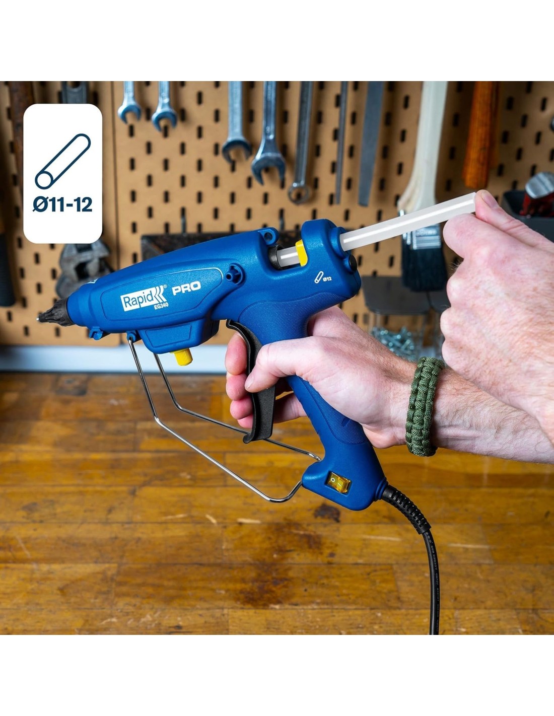 RAPID - Incollatrice elettrica professionale per colla a caldo