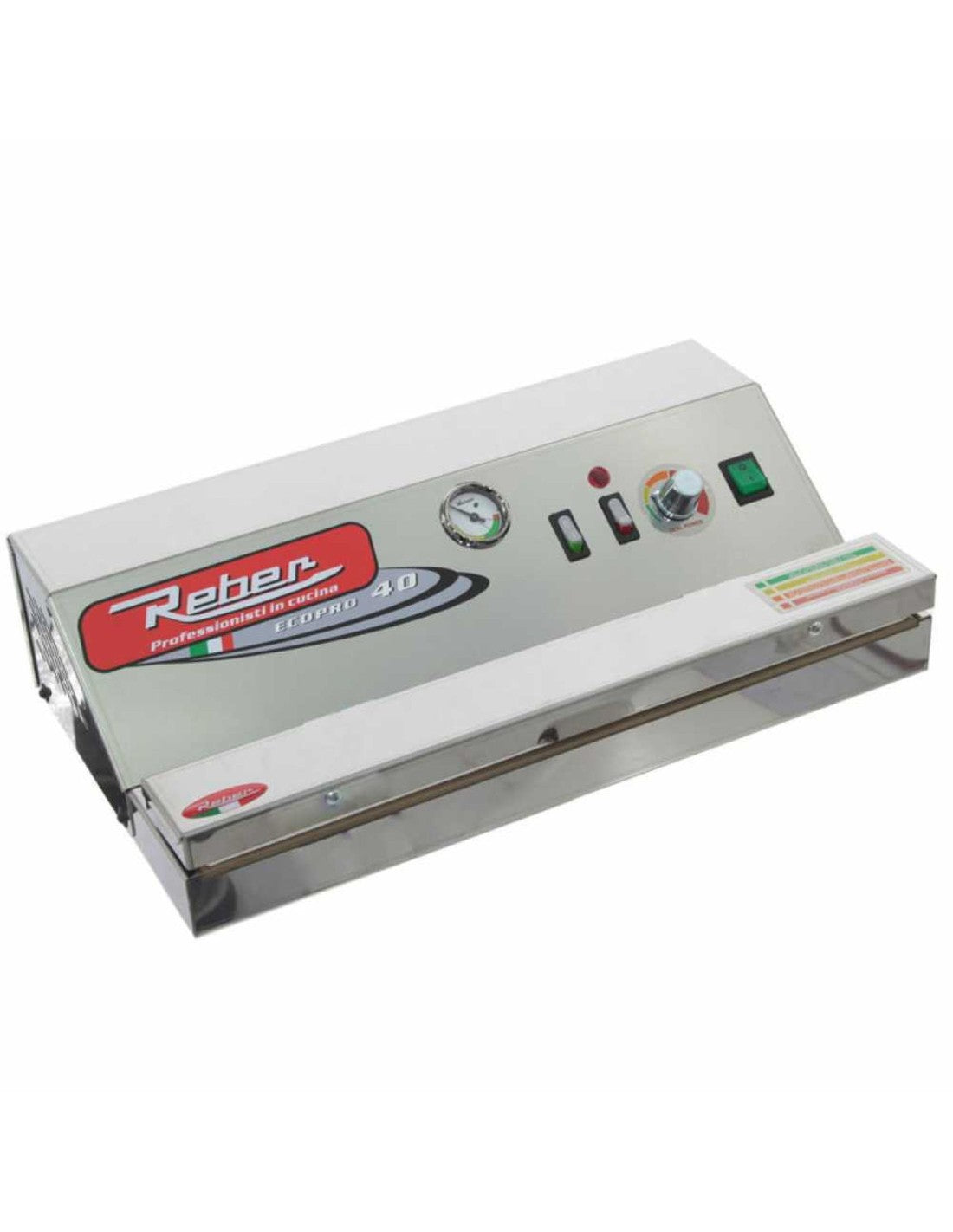 Reber EcoPro 40 - 9716 N - Macchina sottovuoto professionale- Barra saldante 43cm