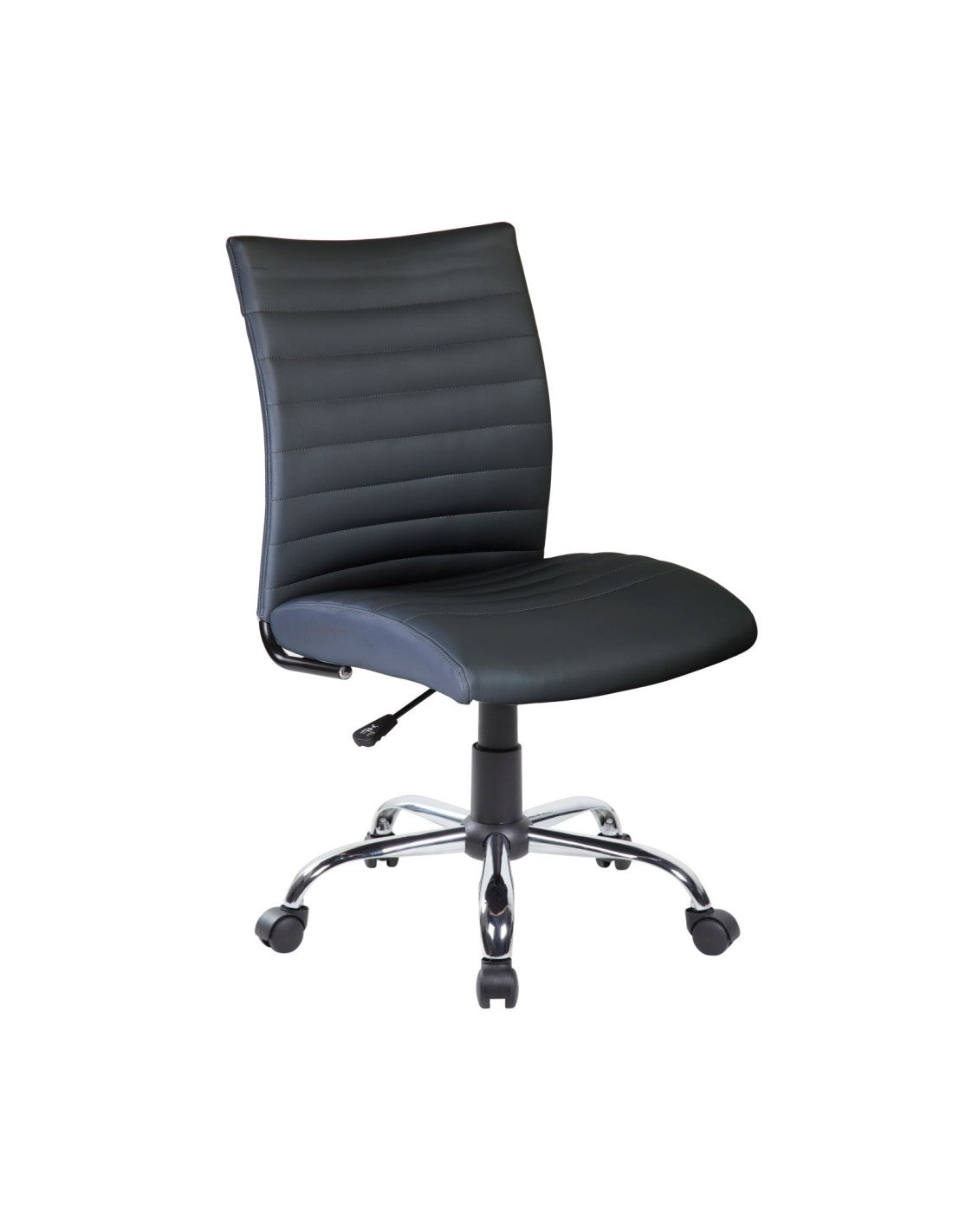 San FranciscoPoltrona OPERATIVA con braccioli, PU nero