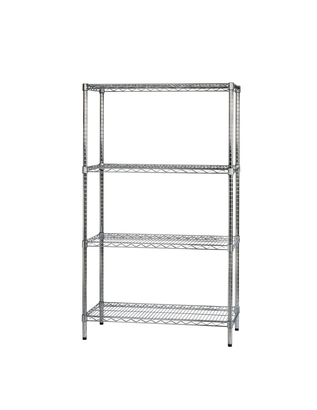 Scaffale in acciaio cromato 60 x 120 cm