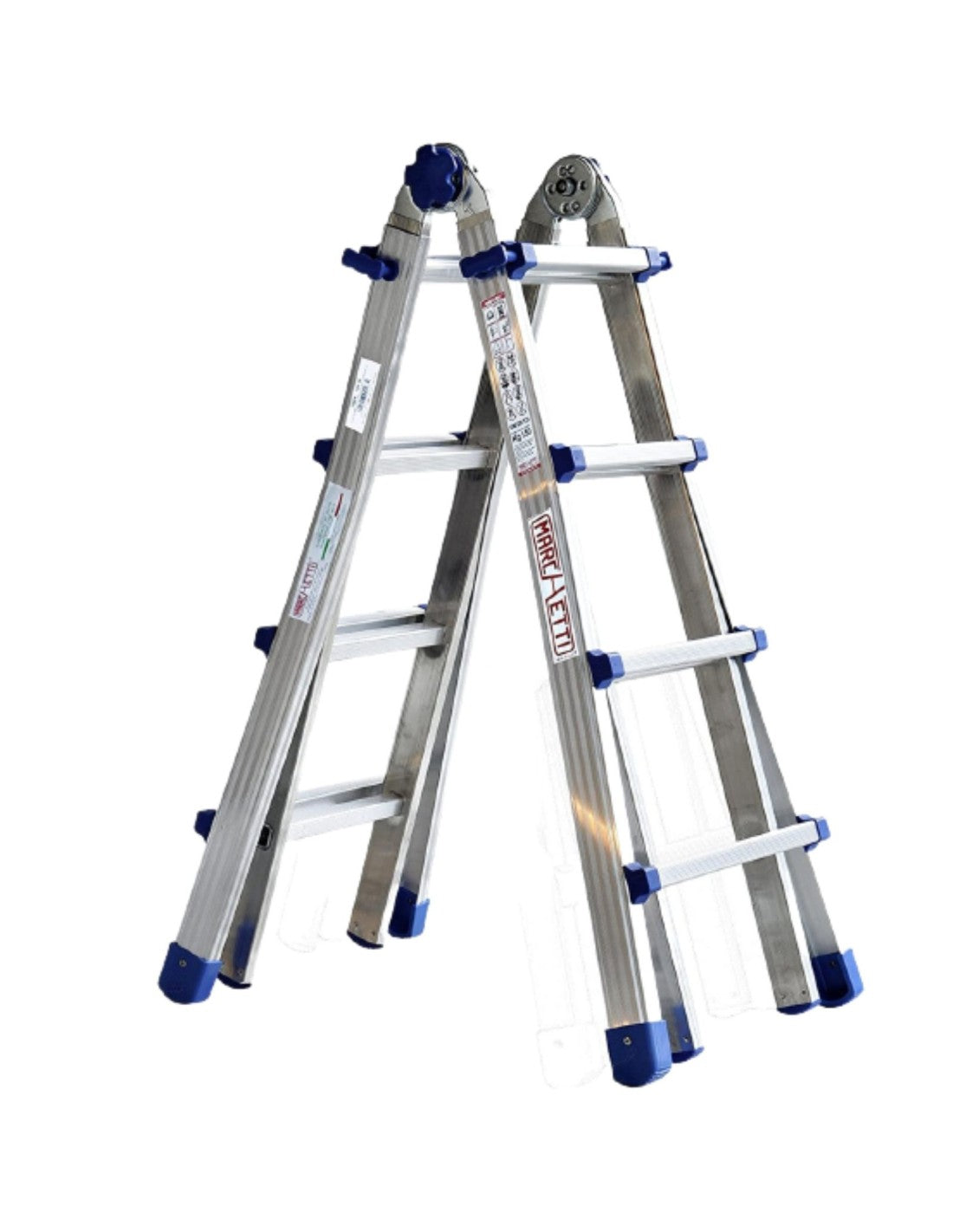 Scala telescopica in alluminio Marchetti Black